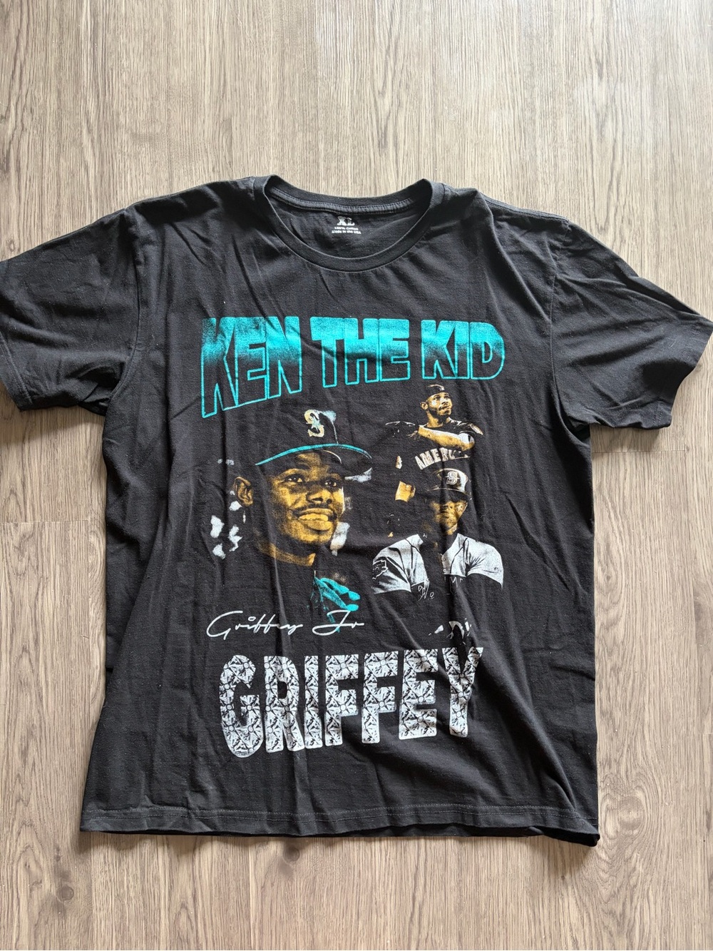 Ken Griffey Jr. Black Graphic Tee